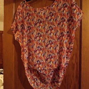 Multicolored BCBG blouse